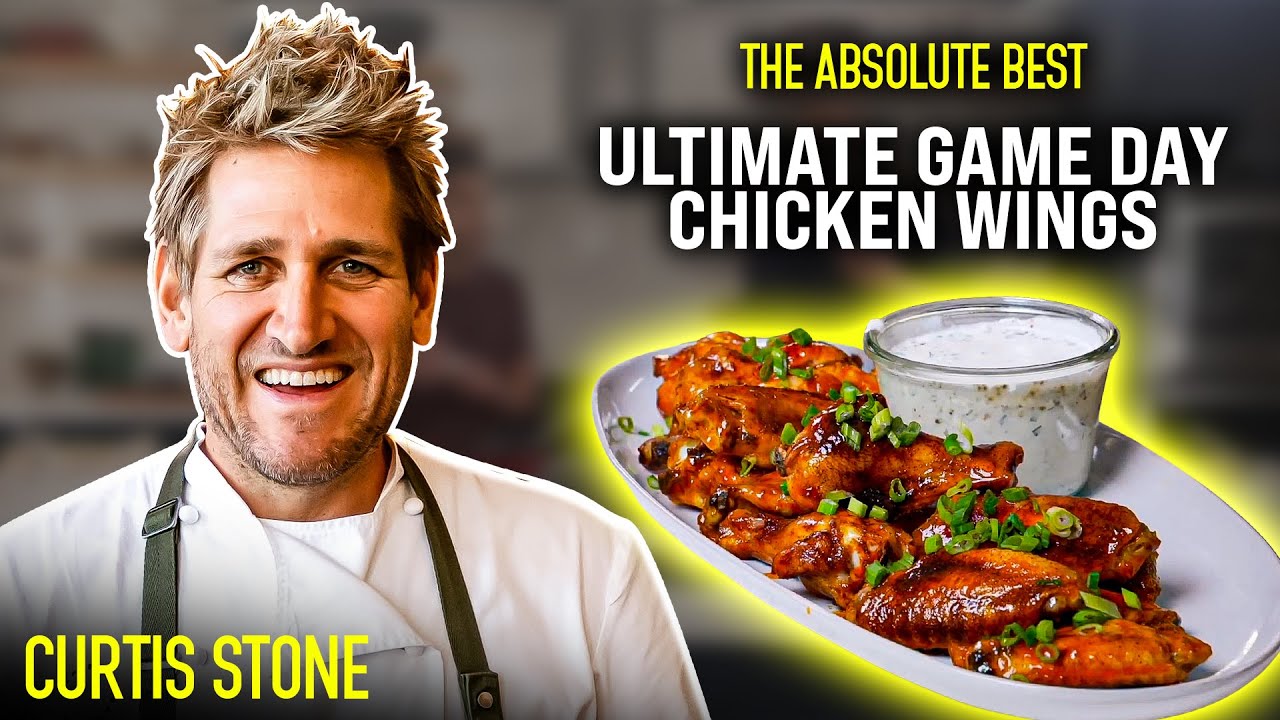 How to Make the PERFECT Game Day Chicken Wings | Curtis Stone