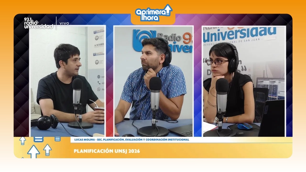 Lucas Molina: “La UNSJ tiene como destino ayudar al desarrollo de la provincia”