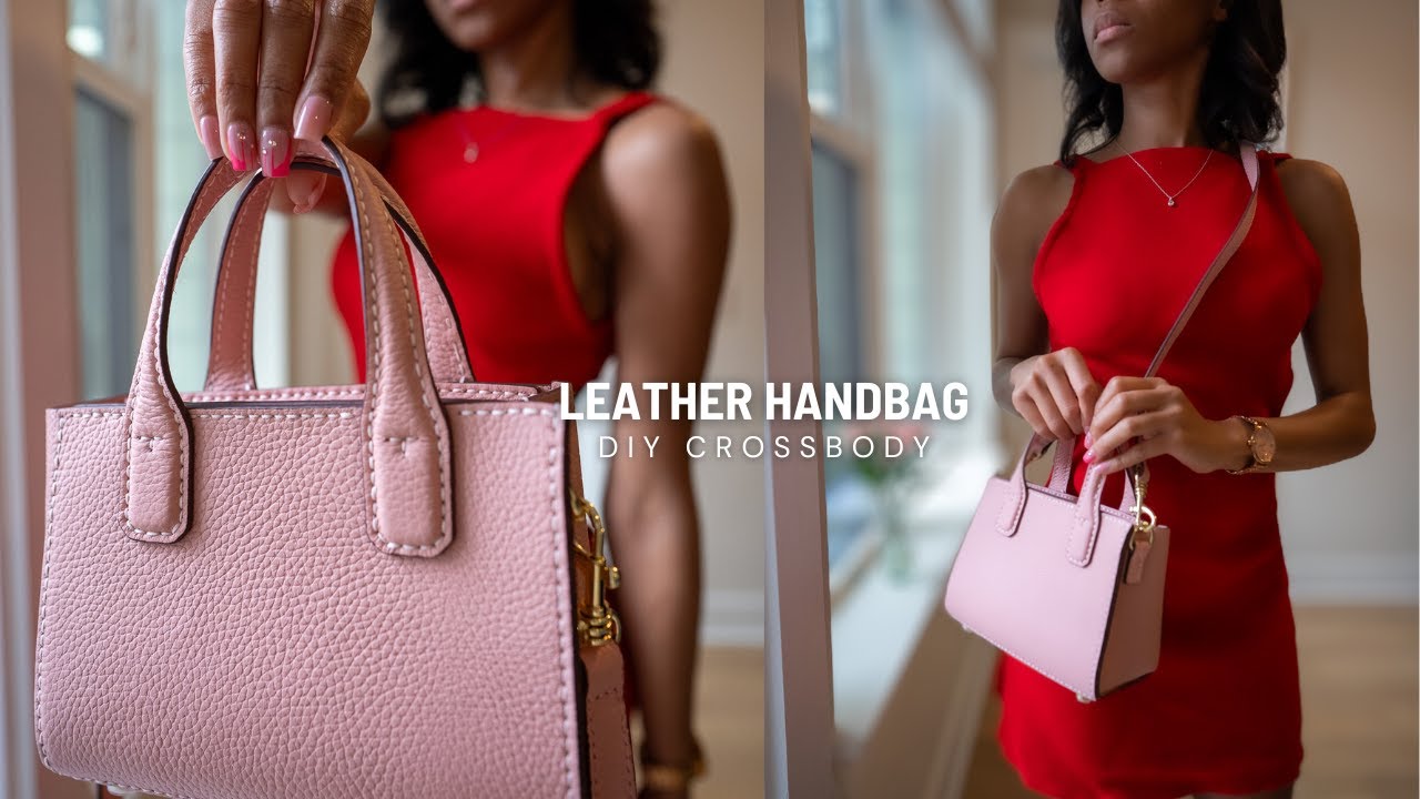 How To Make A Crossbody Leather Bag | Cute & Satisfying Handmade Craft with Babylon Leather DIY Kit