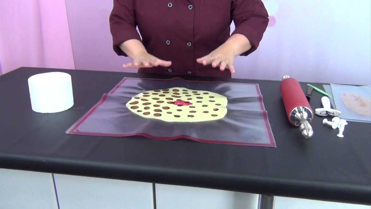 Easy Cheetah Print Using the Mini Mat by www SweetWise com