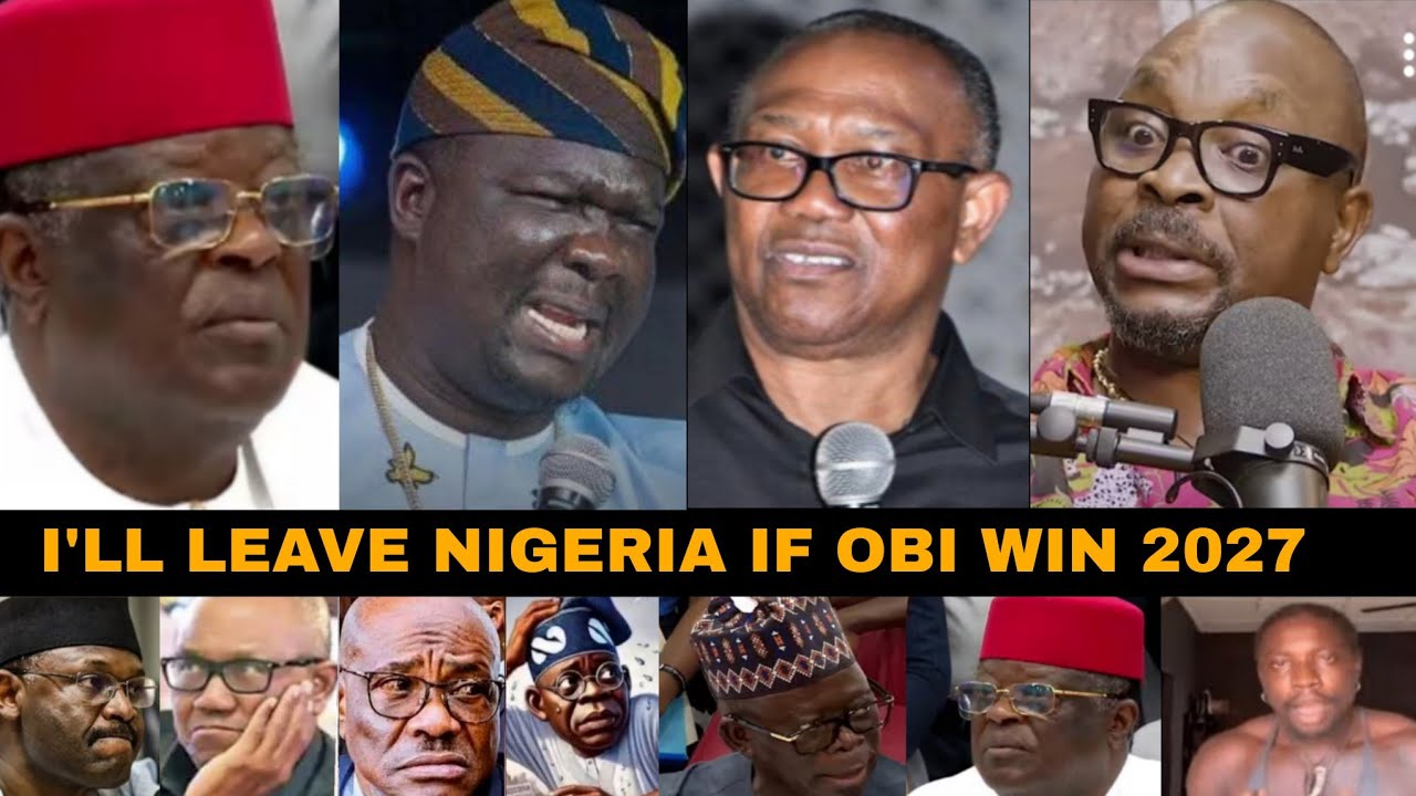IF PETER OBI WIN 2027 ELECTION I WILL LEAVE NIGERIA - Nigeria is safer than 10 years ago -  seyi law