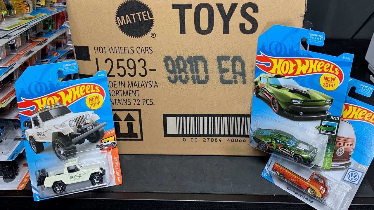 Lamley Unboxing: Hot Wheels 2019 D Case