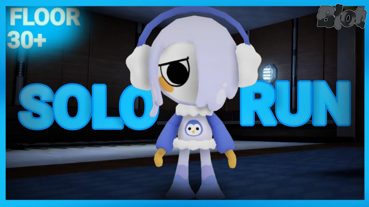 SOLO RUN 30+ FLOORS играя за Блота, это было очень сложно #roblox #dandysworld #blot 