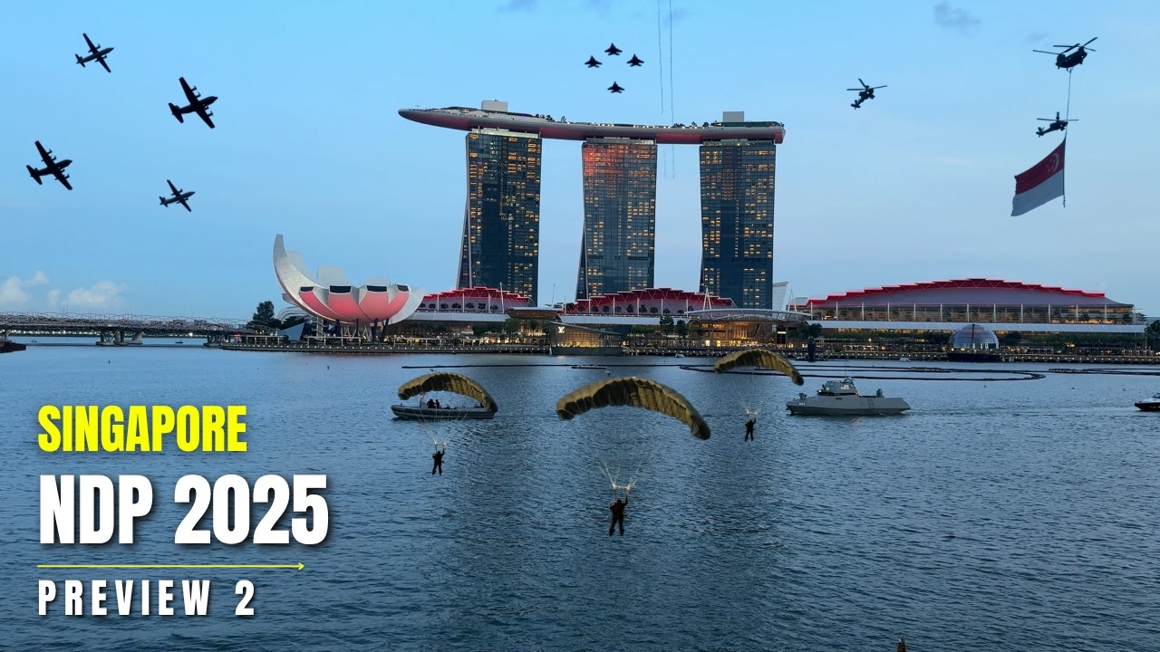 SG60 | Singapore NDP 2025 P2 | Singapore National Parade 2025 #ndp2025