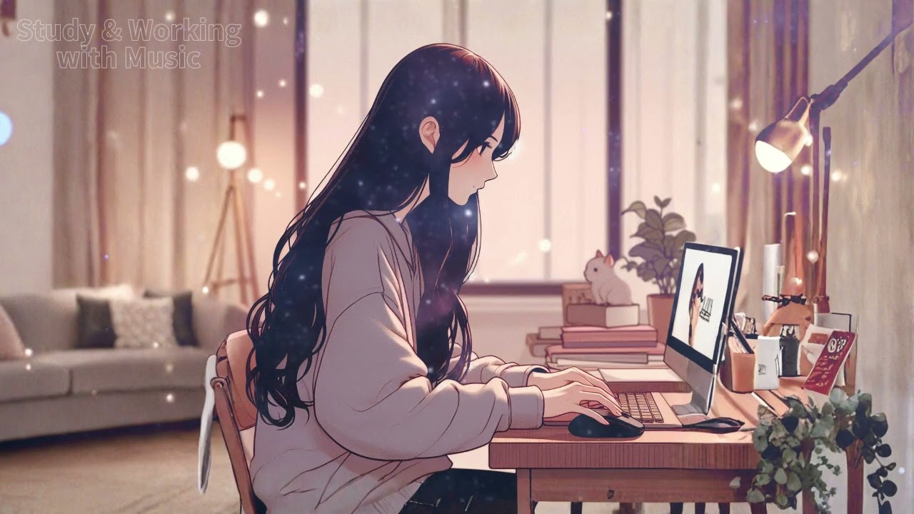 Soft Texture Lofi 🎨 Gentle Beats for Background Calm
