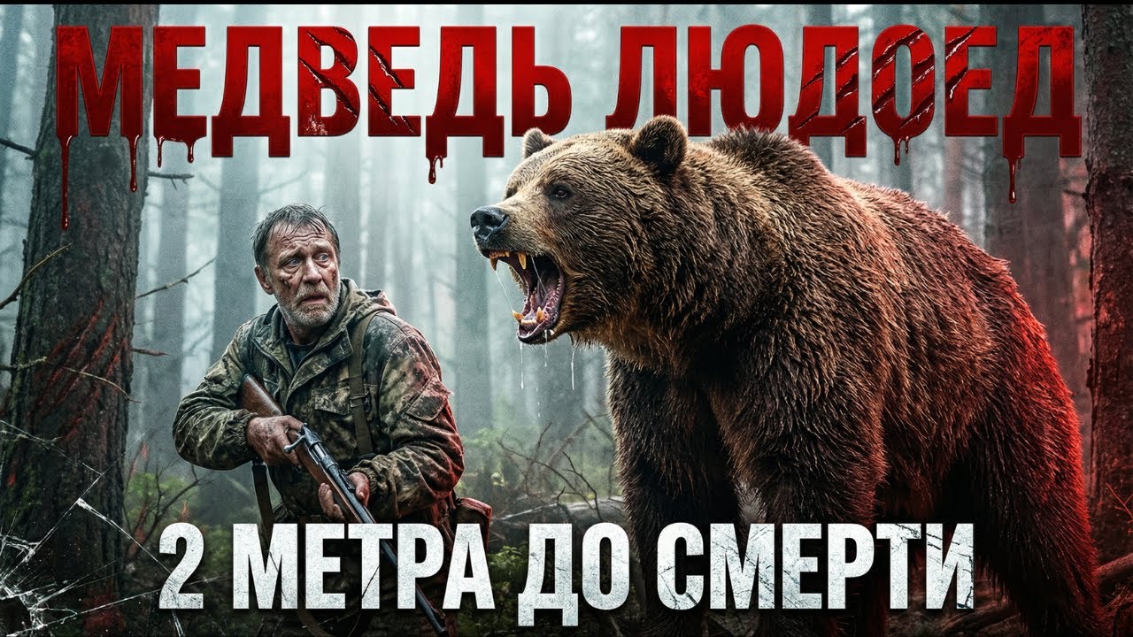 ДИКИЙ медведь не тронул охотника. ПРИЧИНА заставила его бросить оружие