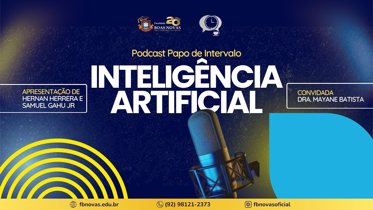 Podcast Papo de Intervalo - Inteligência Artificial  | #2