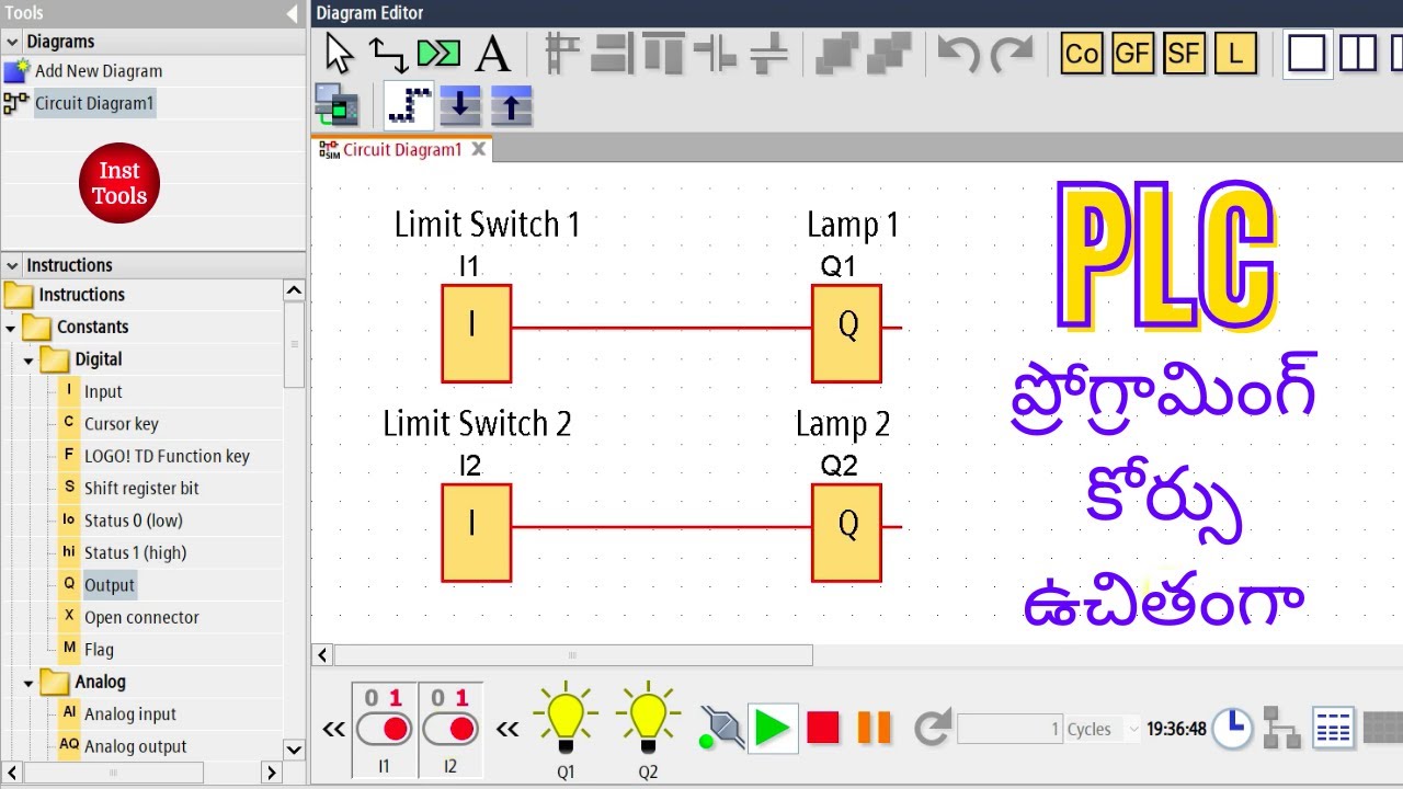 Free PLC Programming Course in Telugu: PLC Software Introduction