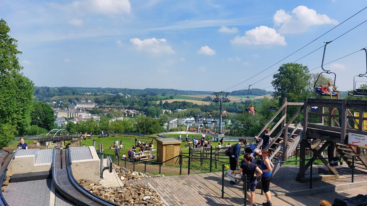 Attractiepark Kabelbahn Valkenburg in Niederlande #niederlande #Valkenburg #Attractiepark
