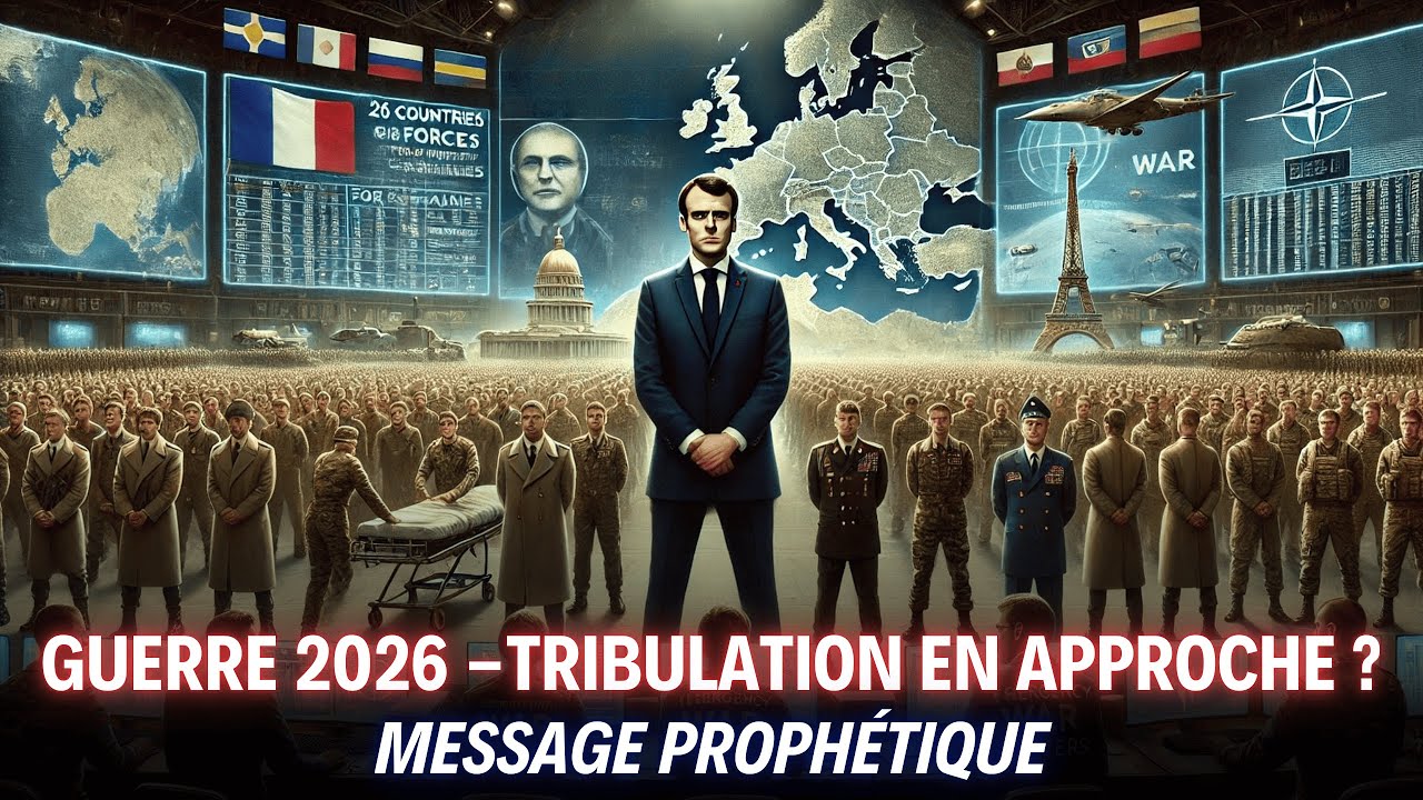 GUERRE 2026 - TRIBULATION EN APPROCHE - MESSAGE PROPH&Eacute;TIQUE