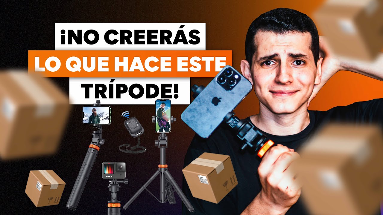 🔭📦&iquest;El Mejor Tr&iacute;pode para Creadores? El Tr&iacute;pode EUCOS Cambiar&aacute; tu Forma de Crear Contenido | Unboxing