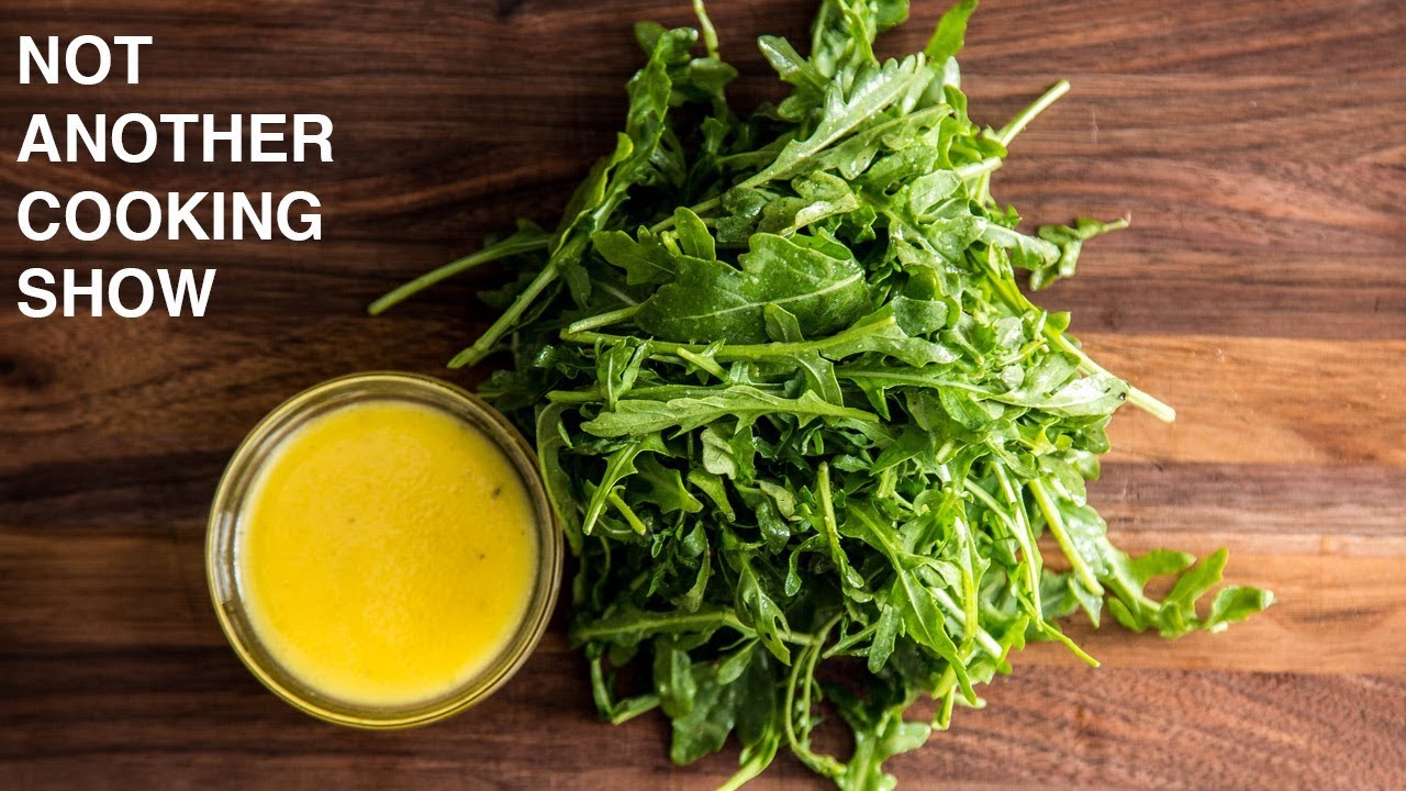 how to MAKE A VINAIGRETTE by TRAINING YOUR PALATE