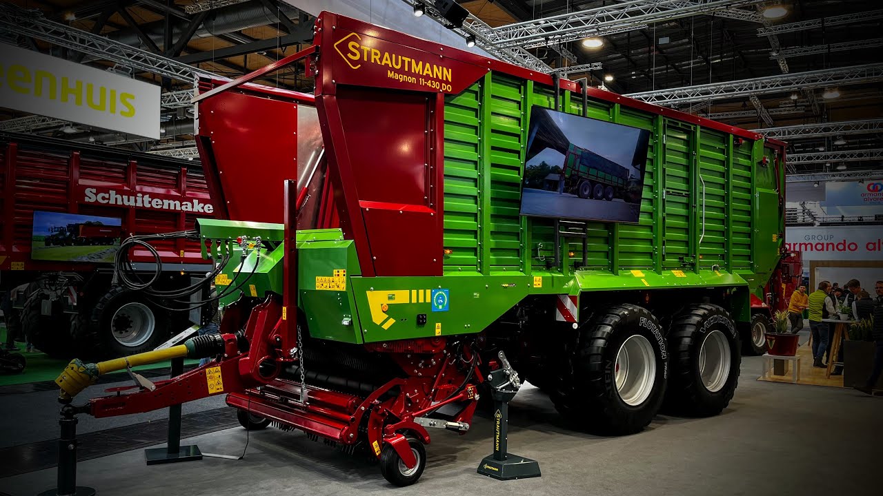 AGRITECHNICA 2025: разработки кормораздатчиков Strautmann Magnon