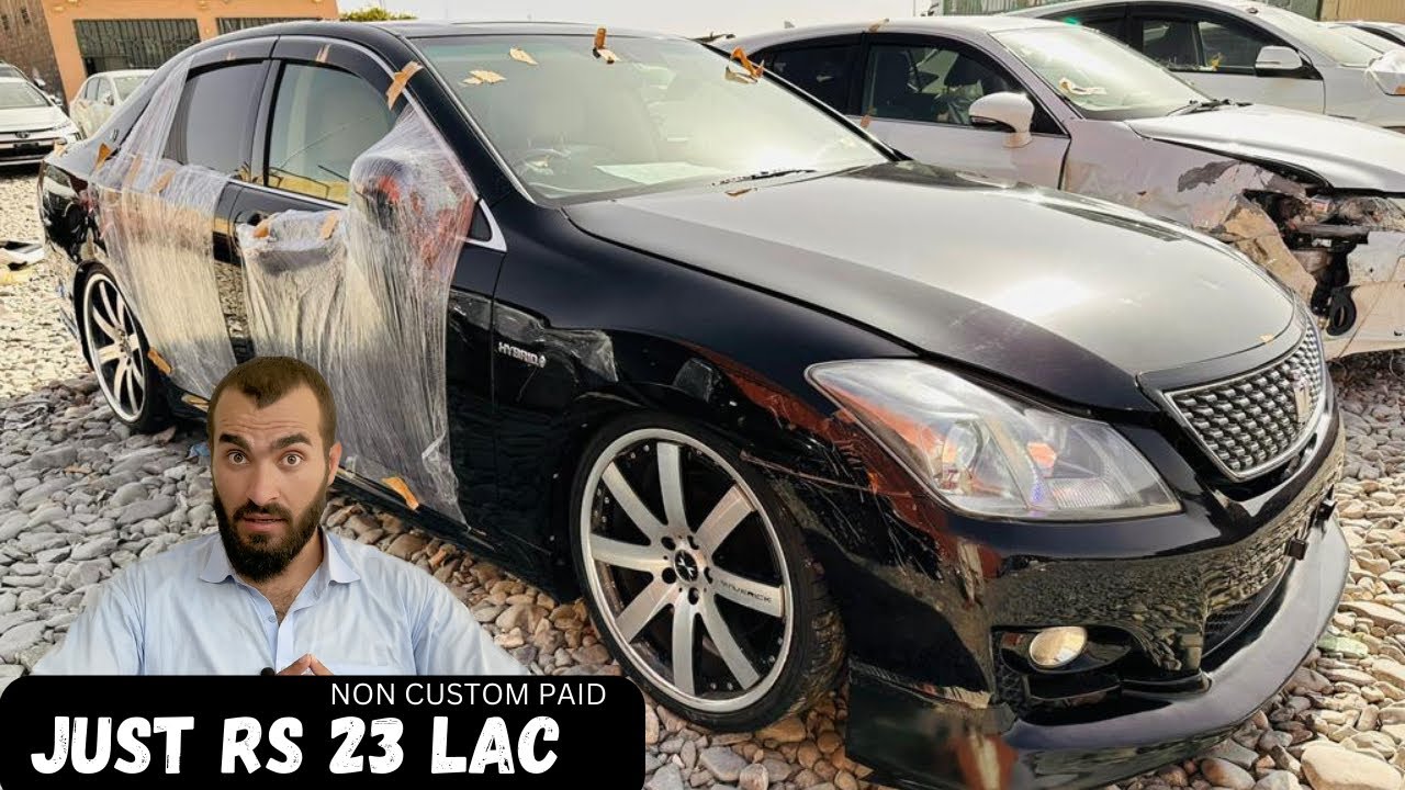TOYOTA CROWN Athlete 3.5 | fully loaded and full fresh | Just Rs.23 lac