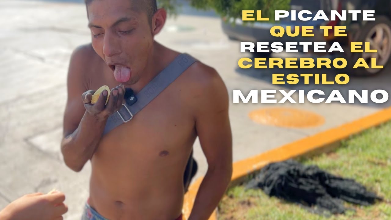 Así Se Resetea un Mexicano con Picante EXTREMO|| me pagaron por comer salsa en la calle.