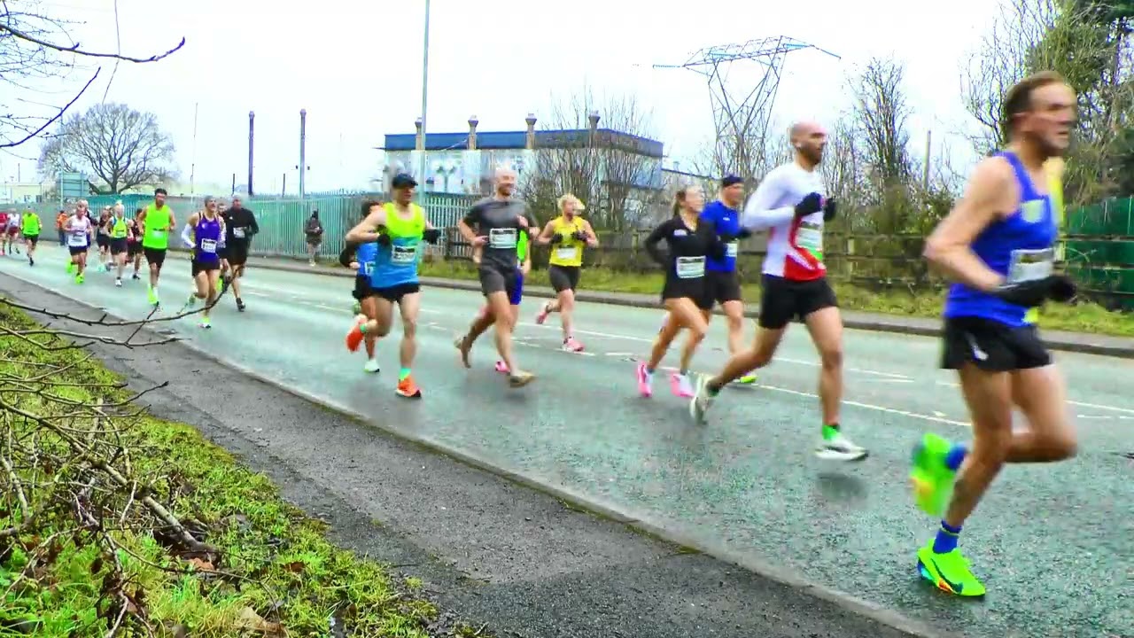 Wrexham Village Bakery Half Marathon   ~ Clip 1 (2025)