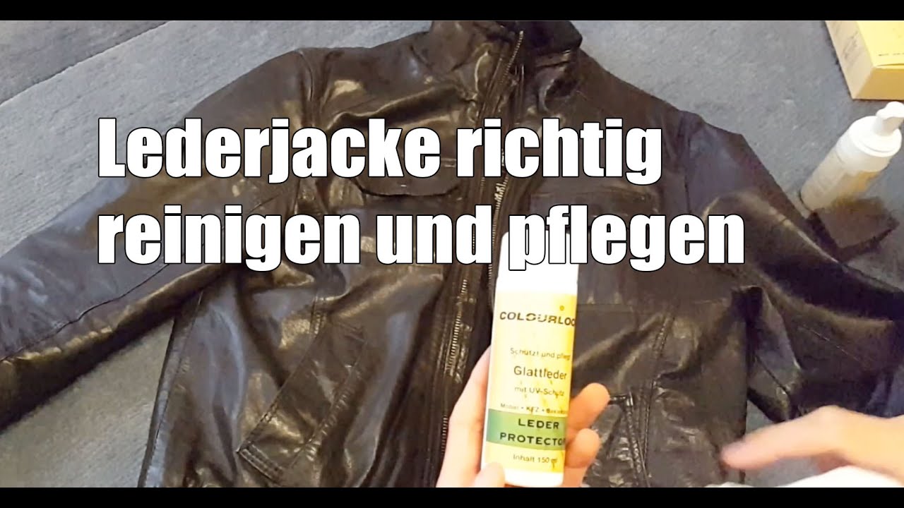 83metoo Lederjacke richtig reinigen und pflegen