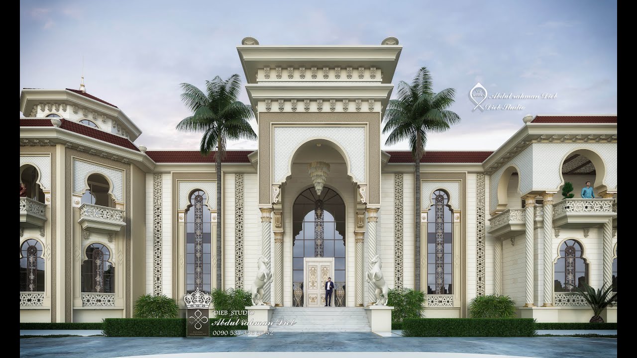 قصر الاندلس بلمسات اسلامية رائعة , Andalusia Palace with Islamic touches and amazing formations