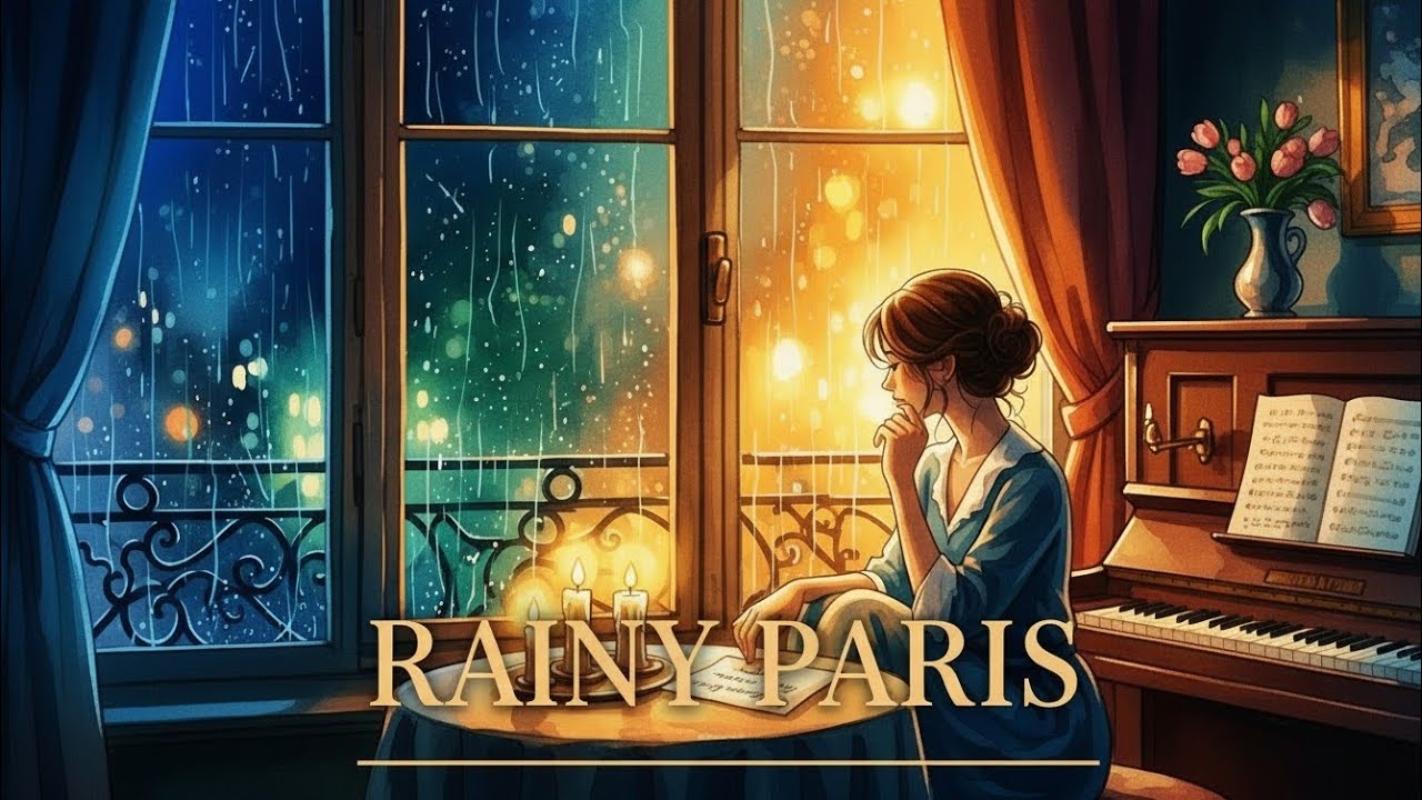 A Letter Never Sent — FRENCH INSTRUMENTAL MUSIC for Rainy Paris Evenings ☔