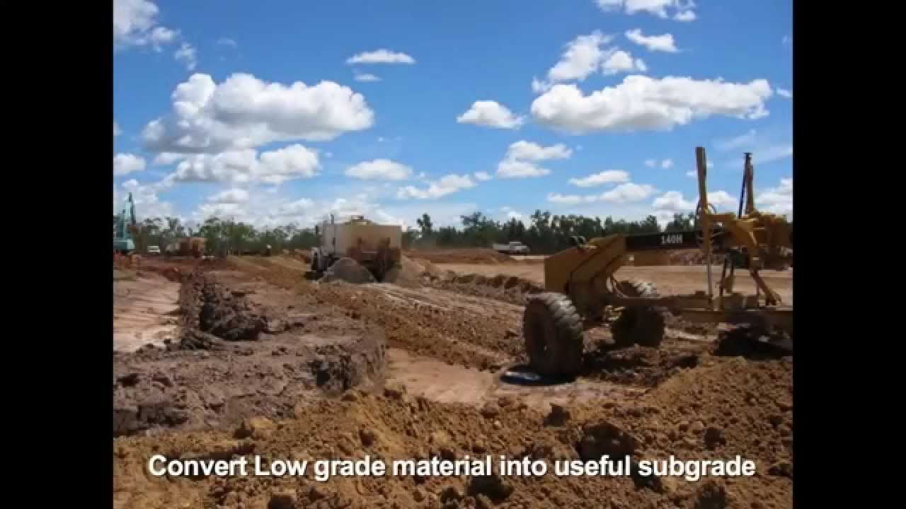 How to use road stabilisation technology - PolyCom Stabilising Aid