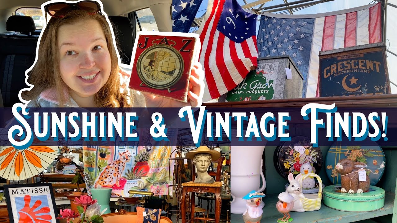 A Gathering of Friends Antique Pop-Up Show | Relaxing Shop With Me & Vintage Haul
