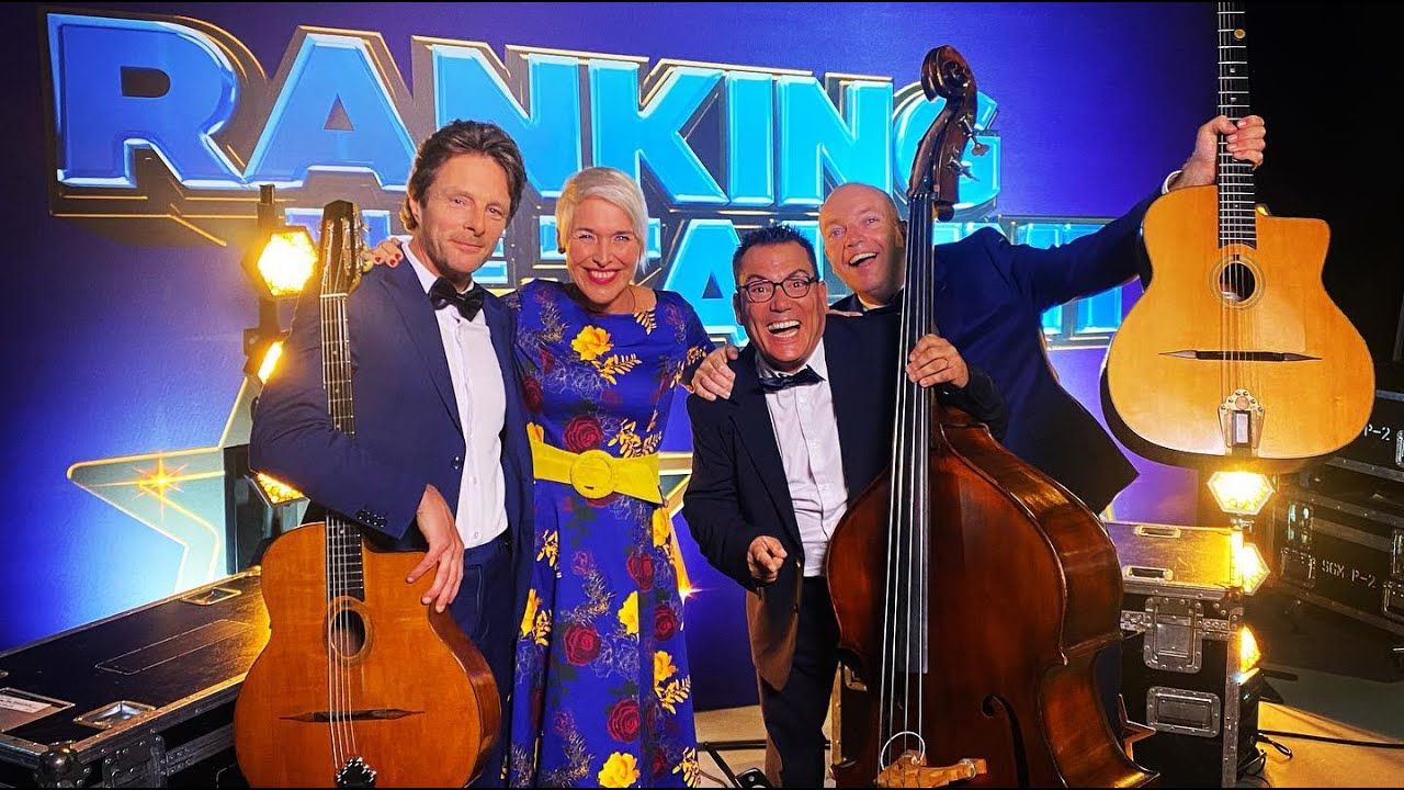 Marcia Bamberg Swing Quartet - National TV - Gipsy Jazz - La vie en rose - 11/11/2023