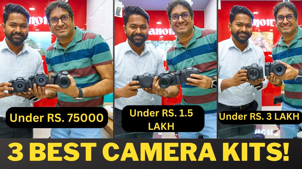 3 BEST CANON CAMERA KITS!