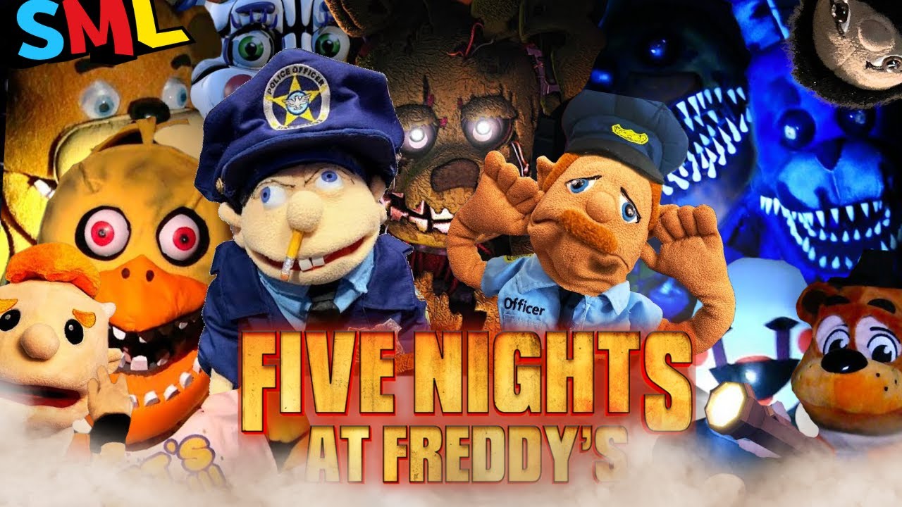 SML Five Nights At Freddy's Parts 1-5 Full Reaction