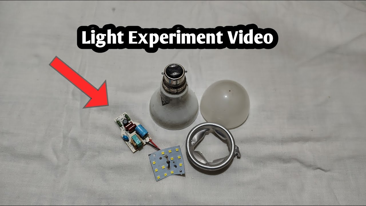 LED Light Experminte Crazy video 