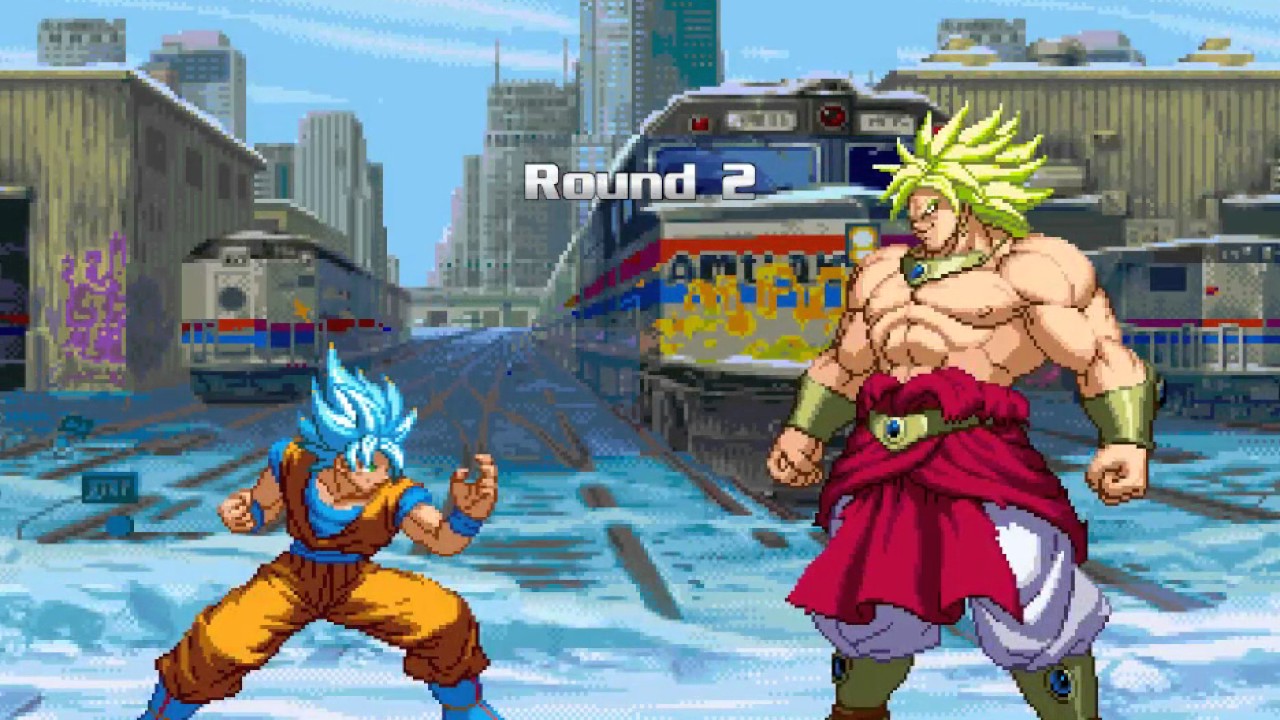 Mugen SSB Goku vs Broly