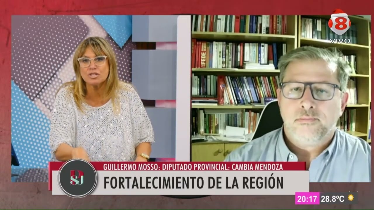 PSJ 15 12 GUILLERMO MOSSO, DIPUTADO PROVINCIAL, CAMBIA MENDOZA
