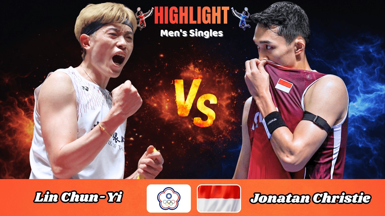 Men's Singles | Lin Chun-Yi (TPE) vs Jonatan Christie (INA) | Badminton 2026