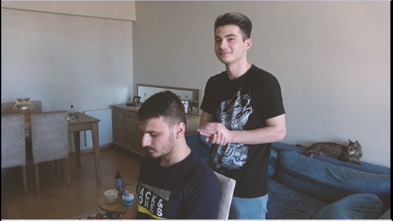 ASMR Turkish Barber Face Massage, Head Massage and Body Massage (Crazy Barber Tunahan)