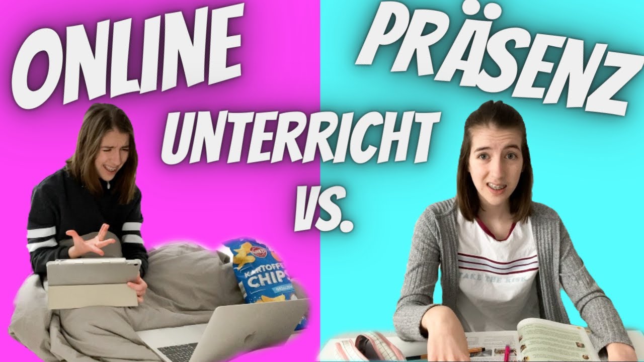 ONLINE VS. PR&Auml;SENZ UNTERRICHT⎮Simple Vero