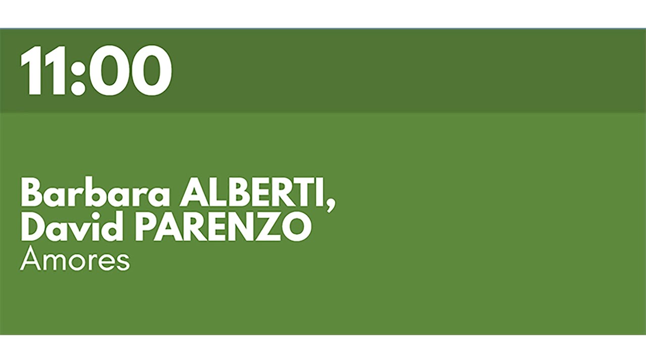 Barbara ALBERTI, David PARENZO - Amores