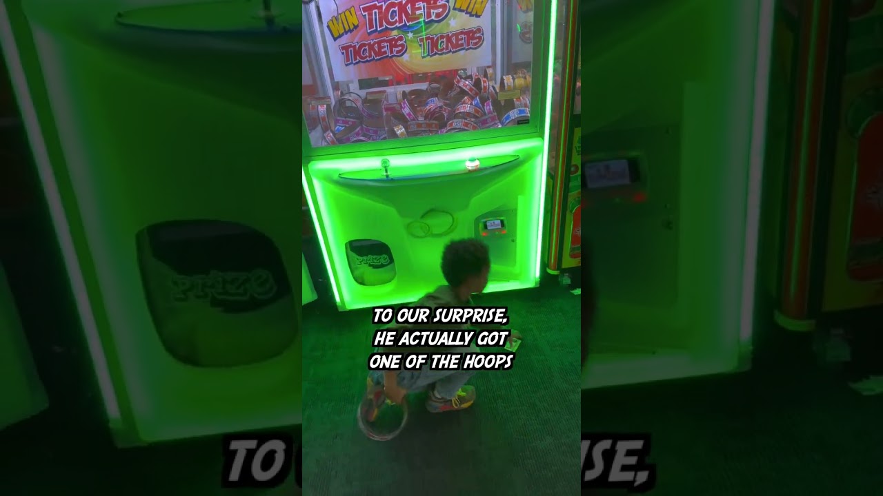 Kid Continuously Wins Claw Game