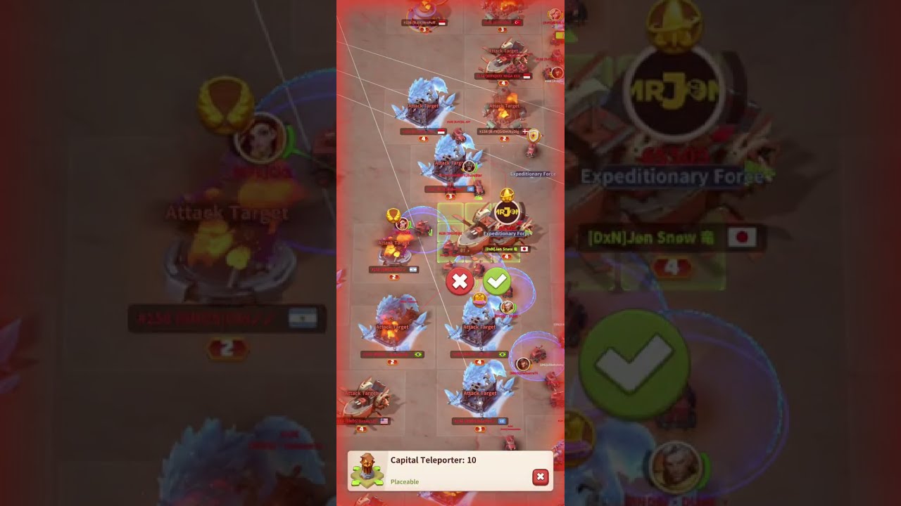 State Of Supremacy 160 vs 156 thrilling match in Dark War Survival- 1 Million Kills in the event 