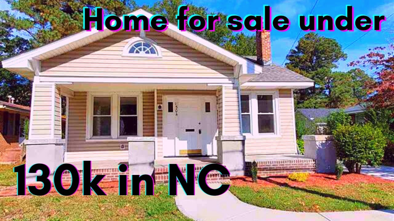 Home for sale under 130k in NC