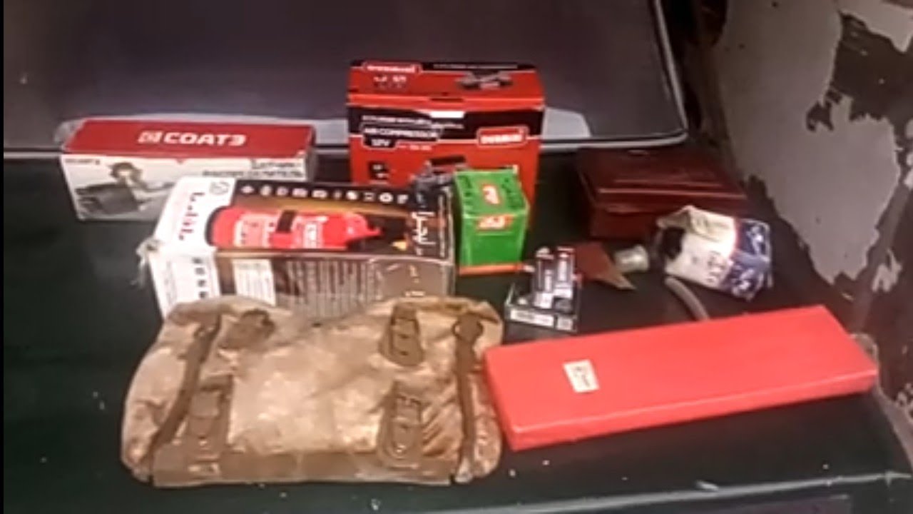 أشياء لازم تكون في شنطة سيارتك 🤔Equipment bag for car