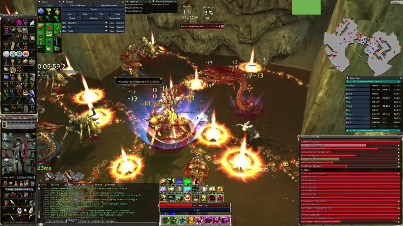 9 min UW (WR) - T5