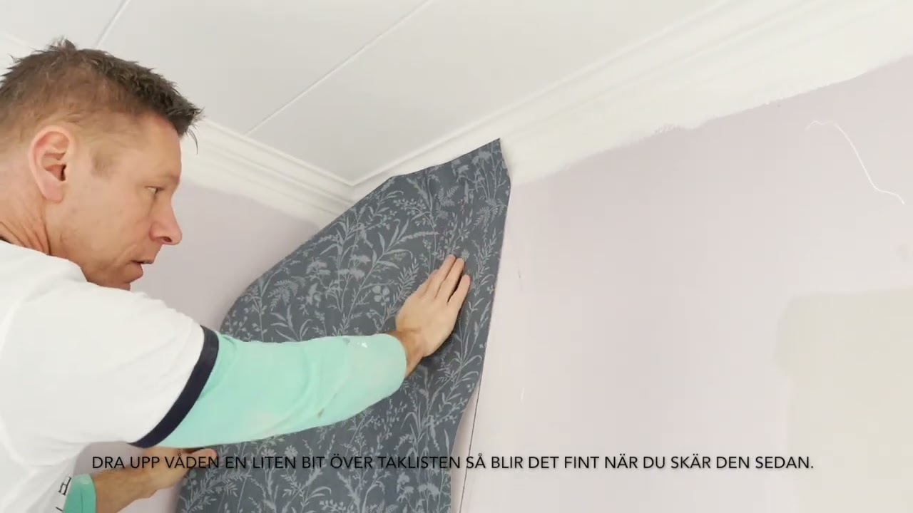 Henkesmålartips Tapetsering, första våden