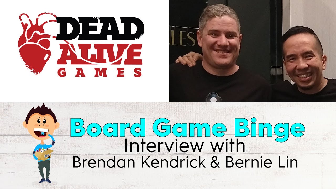 Ep 4: Interview with Brendan Kendrick and Bernie Lin from DEAD ALIVE GAMES.