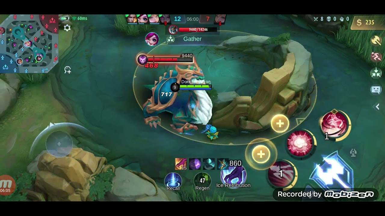 موبايل ليجند -  كيف تلعب جنقلر  ( سفاح ) #3