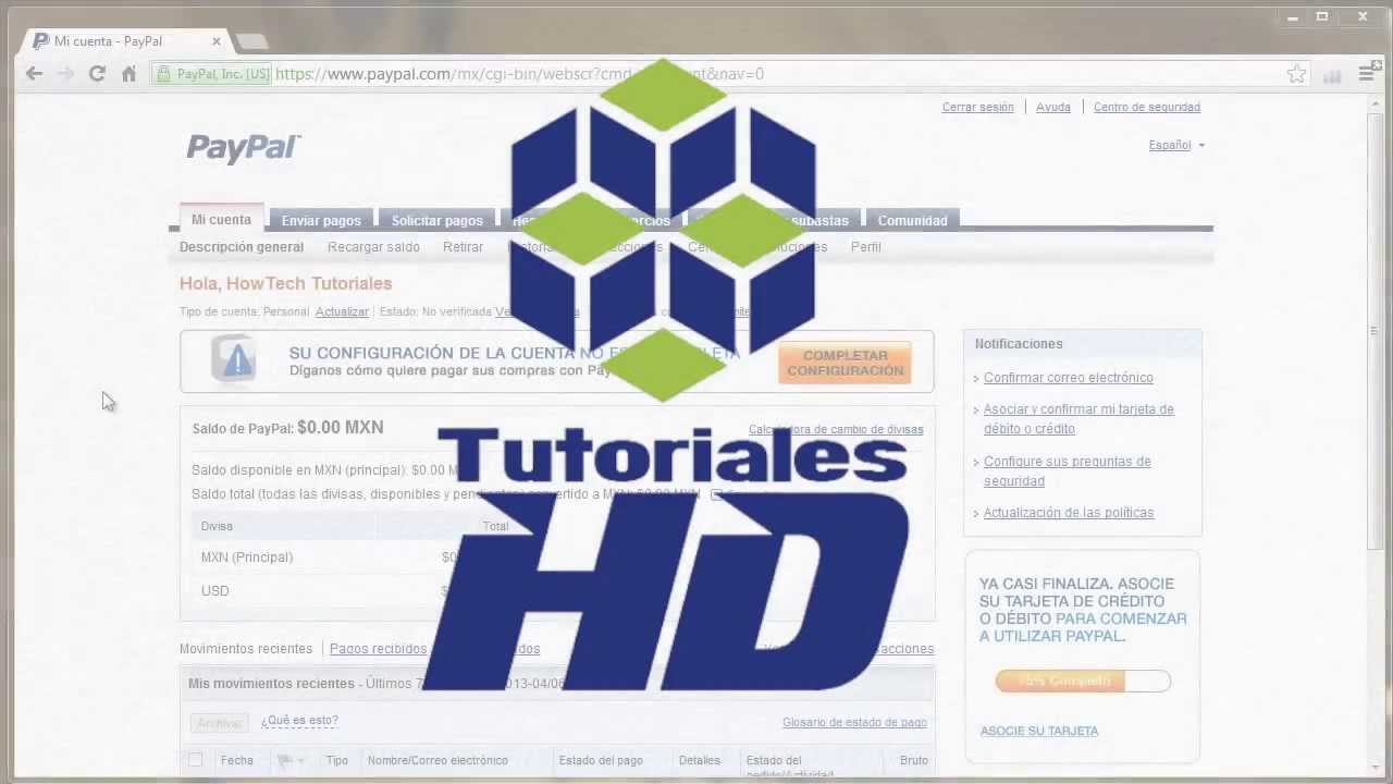 Como borrar una cuenta de PayPal