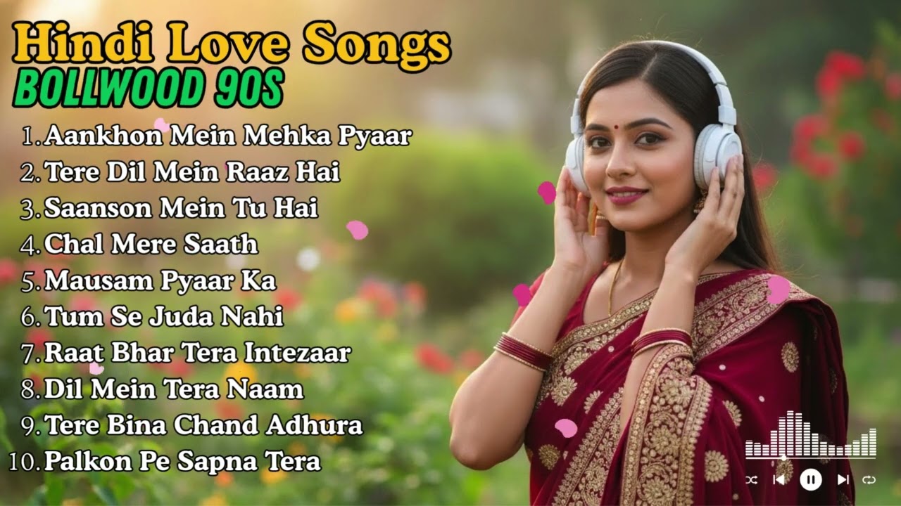🌸 Evergreen Romantic Bollywood 90s | Hindi Love Songs Mix | Classic Nostalgia Feel