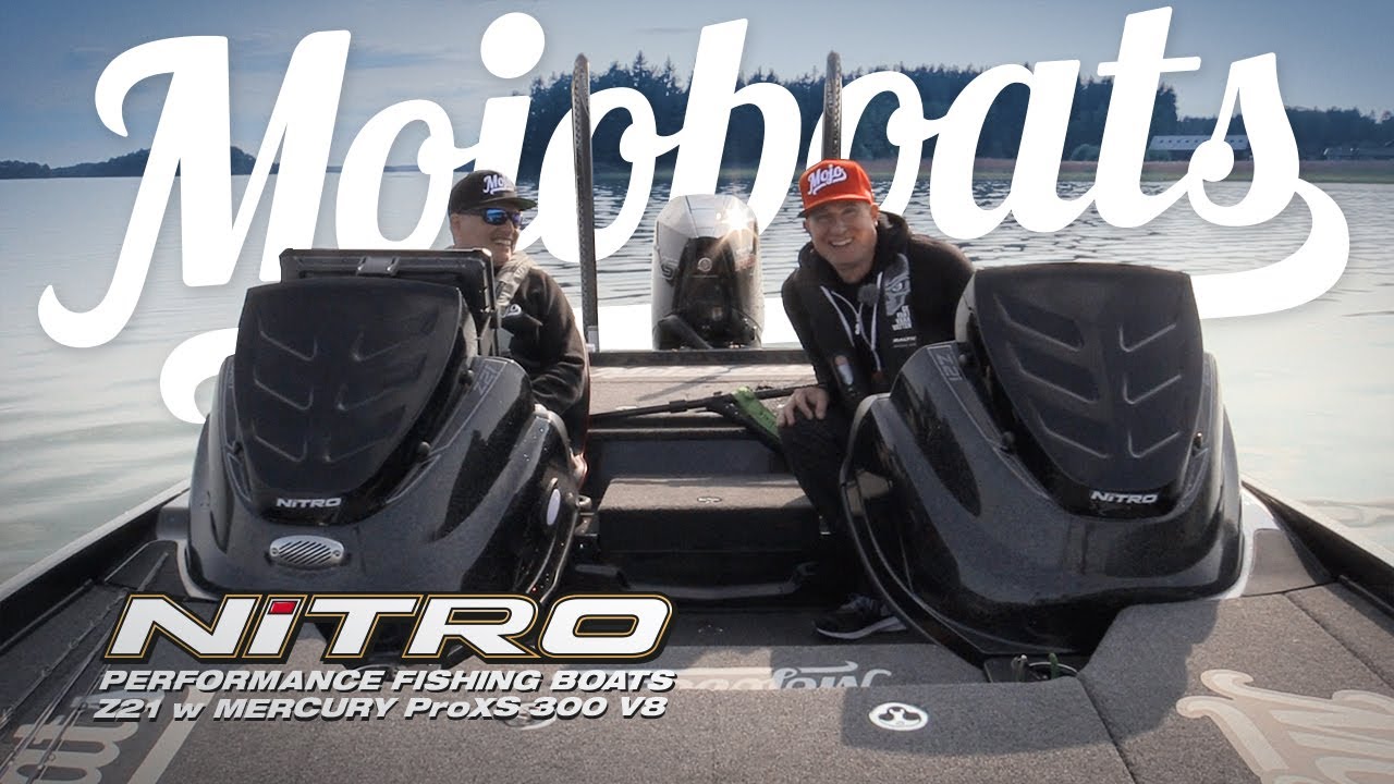 Mojoboats - Nitro Z21 Mercury ProXS 300 V8 on water