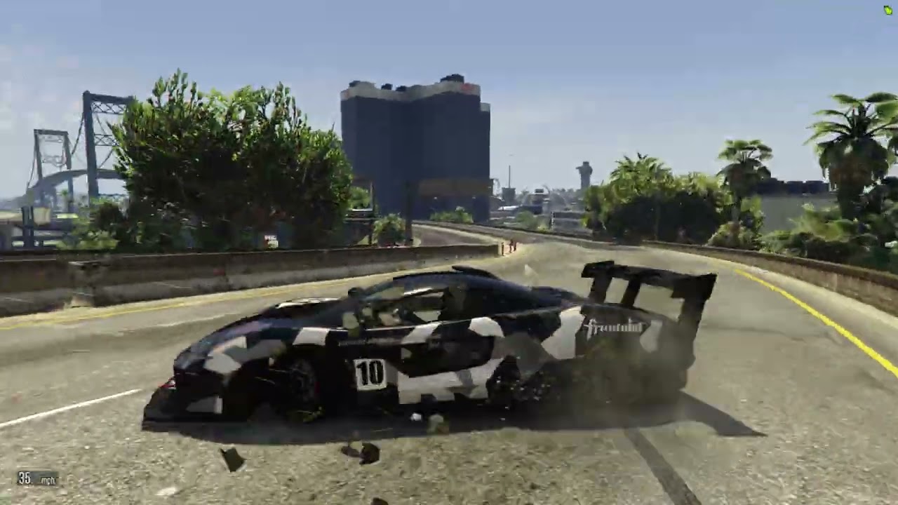 Doing a lap around San Andreas with an Emerus GTR #707 (Bonus)