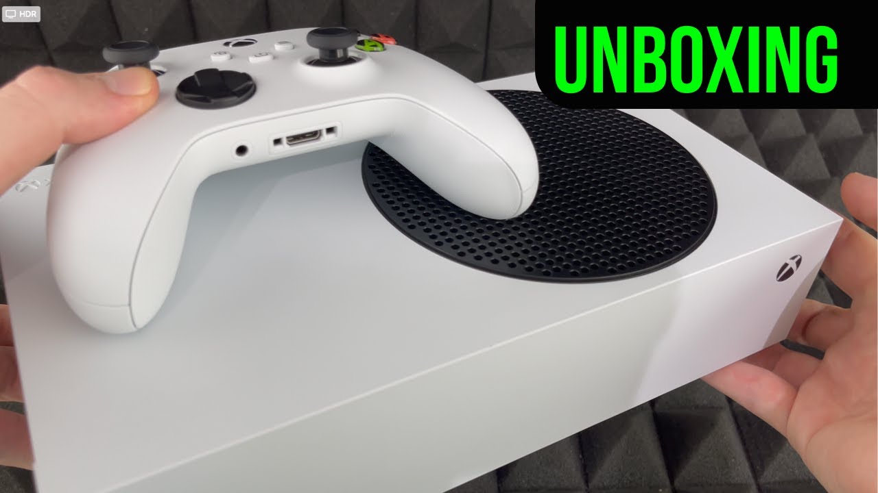Xbox Series S 512GB Console unboxing