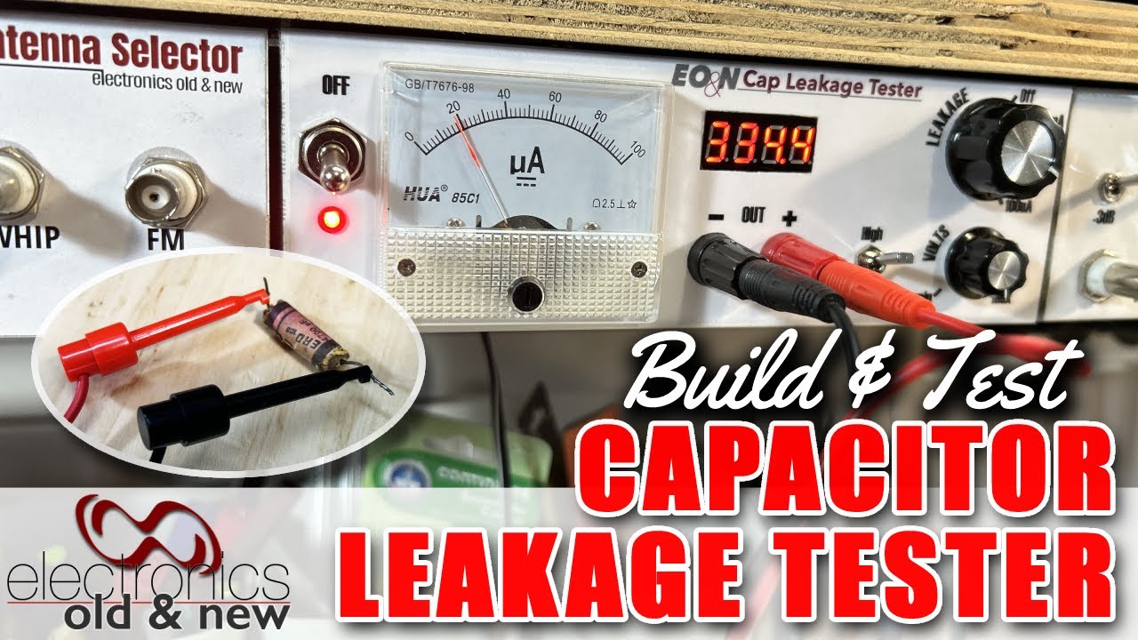 EO&N Cap Leakage Tester final build and testing #PCBWay#