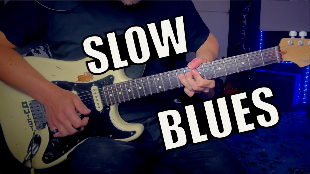 Slow Blues Guitar Backing Track (Eb)